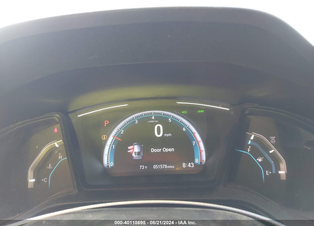 2019 HONDA CIVIC LX VIN: SHHFK7H39KU217433