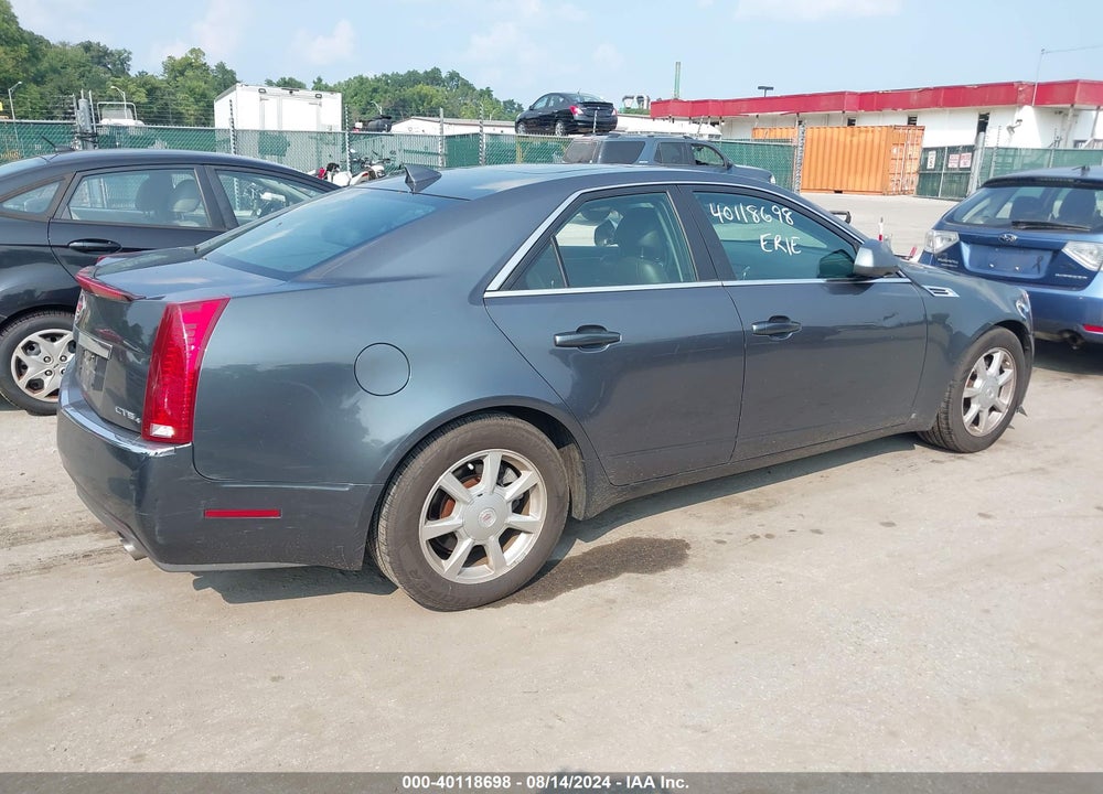 2009 CADILLAC CTS STANDARD VIN: 1G6DG577190110312