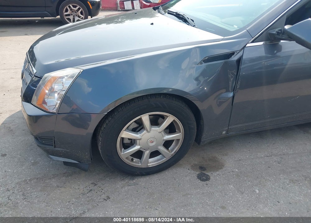 2009 CADILLAC CTS STANDARD VIN: 1G6DG577190110312