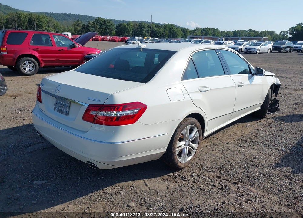 2011 MERCEDES-BENZ E 350 4MATIC VIN: WDDHF8HB1BA482244