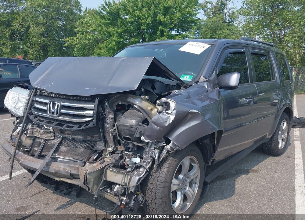 2015 HONDA PILOT EX-L VIN: 5FNYF4H50FB003886