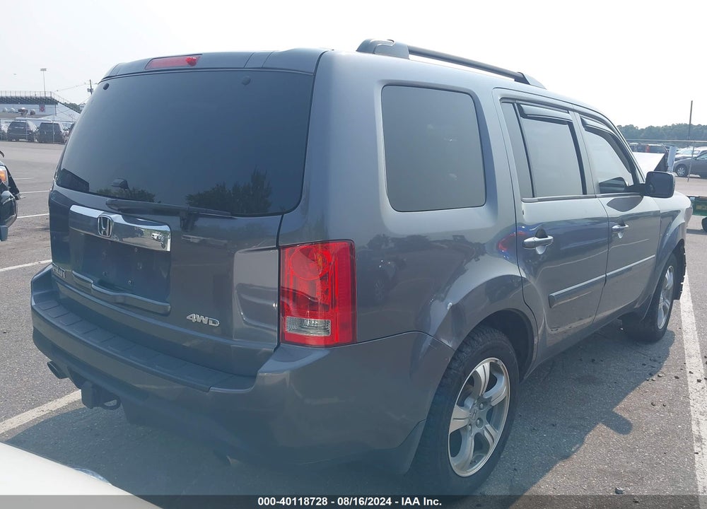 2015 HONDA PILOT EX-L VIN: 5FNYF4H50FB003886