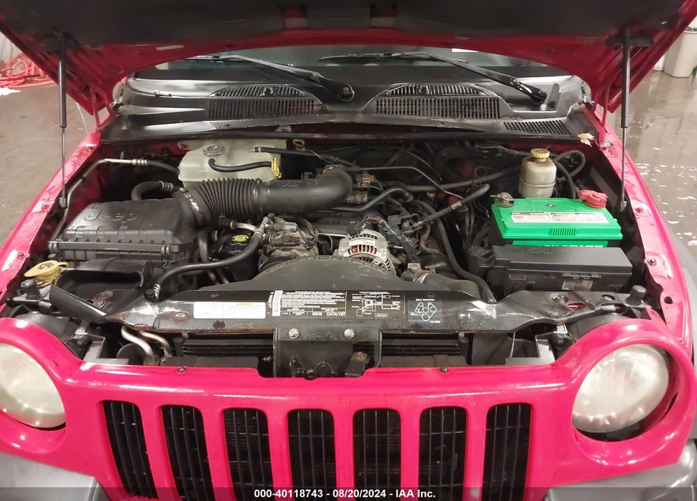 2004 JEEP LIBERTY SPORT VIN: 1J4GL48K54W163551
