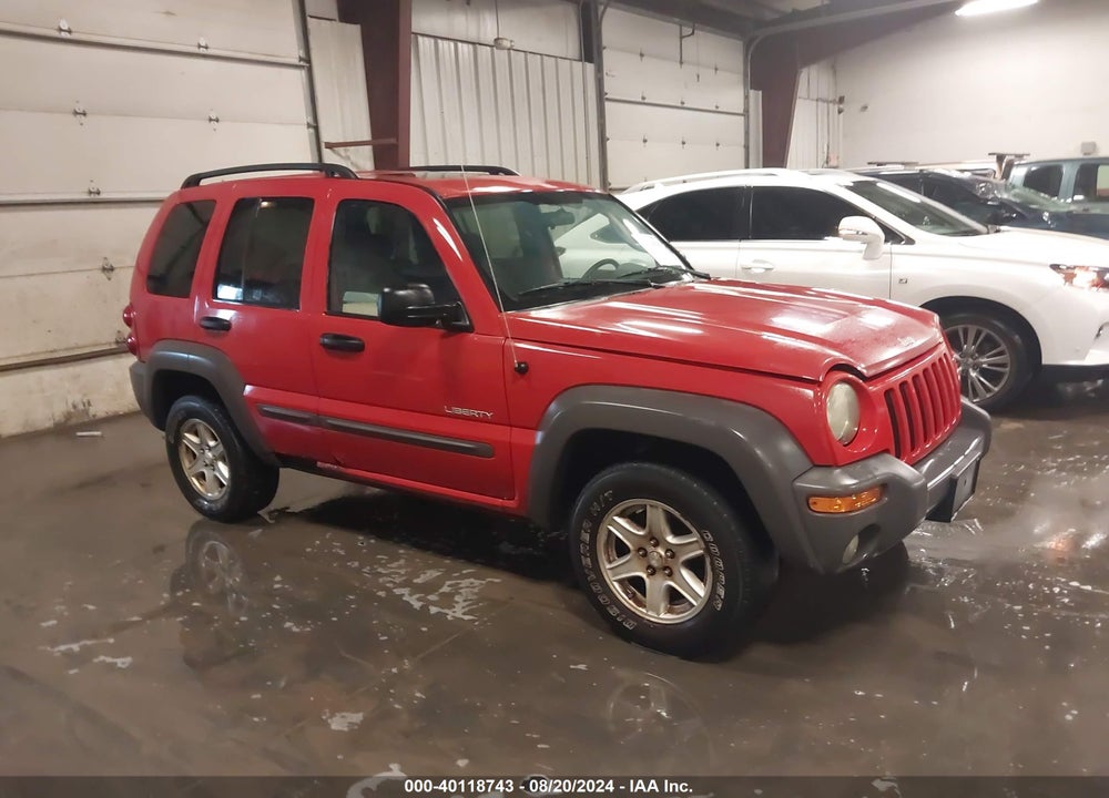 2004 JEEP LIBERTY SPORT VIN: 1J4GL48K54W163551