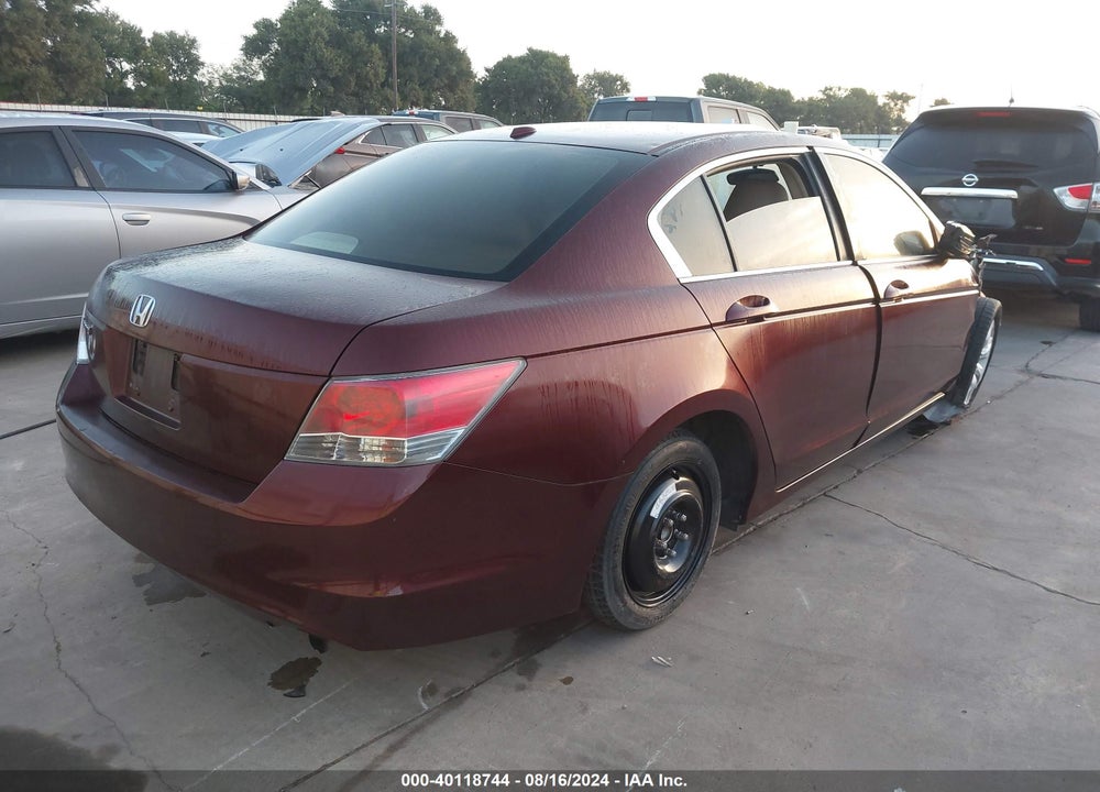 2008 HONDA ACCORD 2.4 EX-L VIN: JHMCP26808C049306