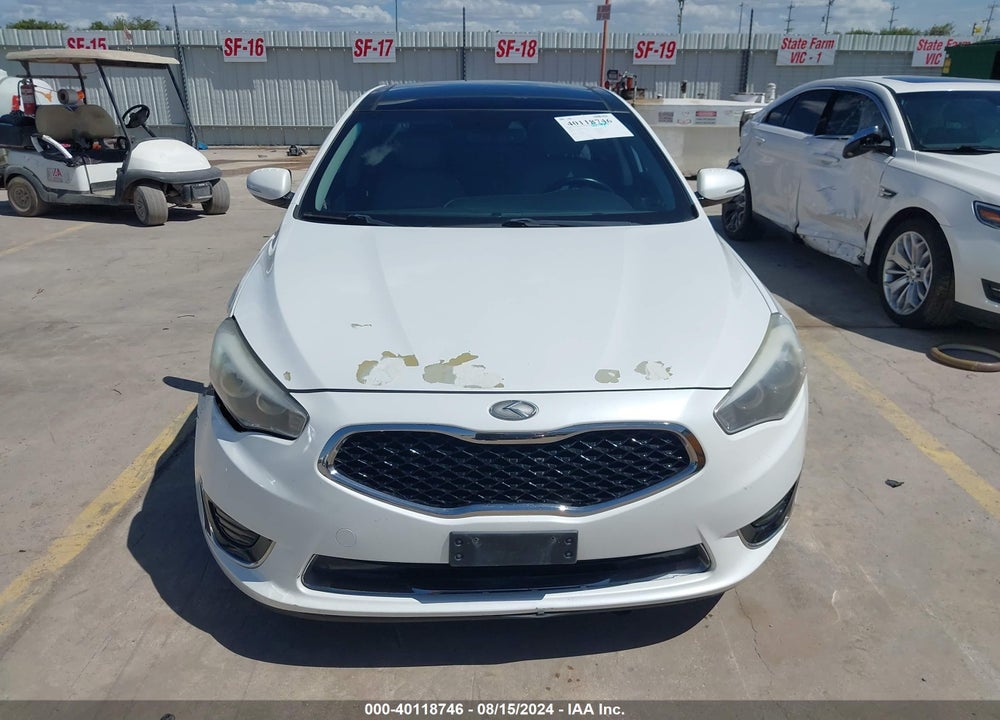 2014 KIA CADENZA LIMITED VIN: KNALN4D71E5152020