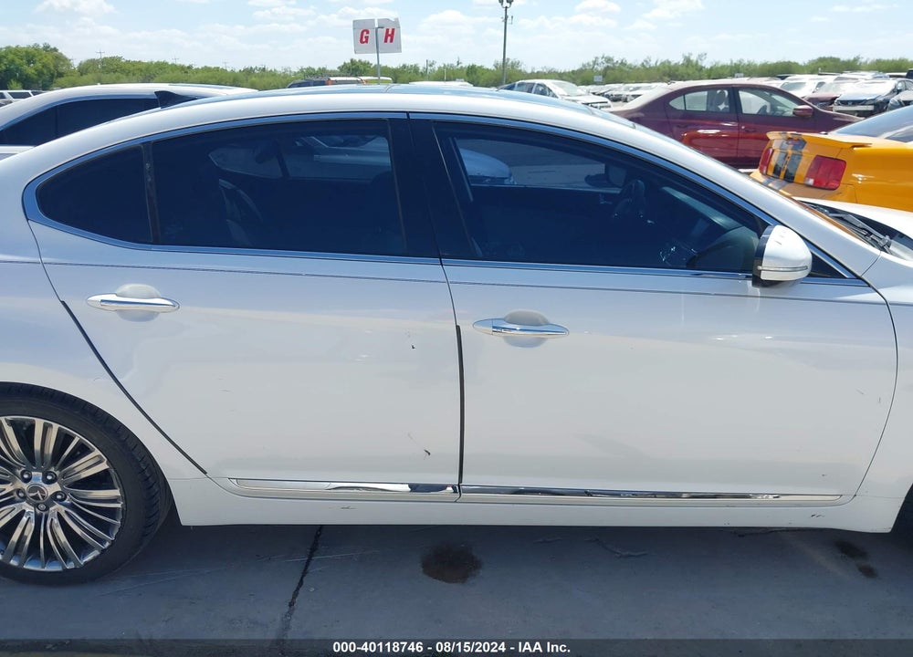 2014 KIA CADENZA LIMITED VIN: KNALN4D71E5152020