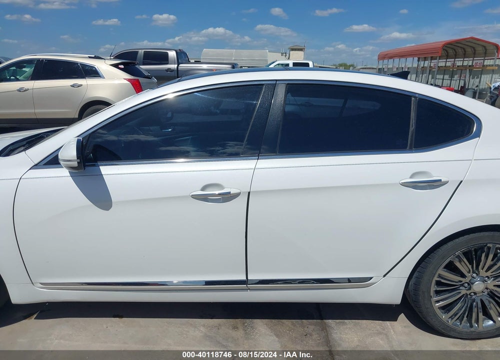 2014 KIA CADENZA LIMITED VIN: KNALN4D71E5152020