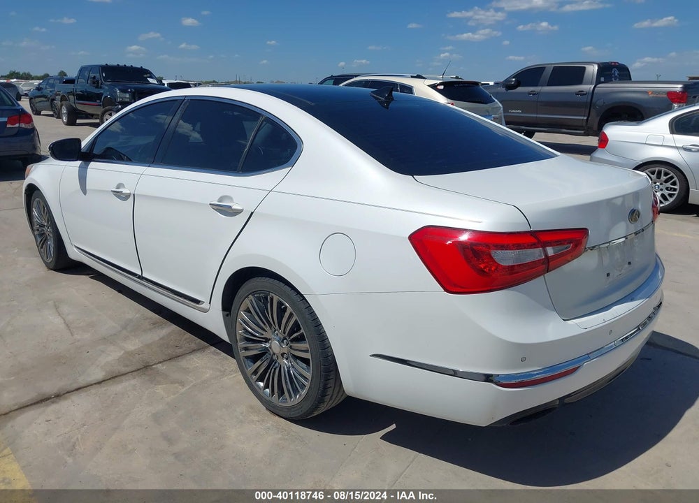 2014 KIA CADENZA LIMITED VIN: KNALN4D71E5152020