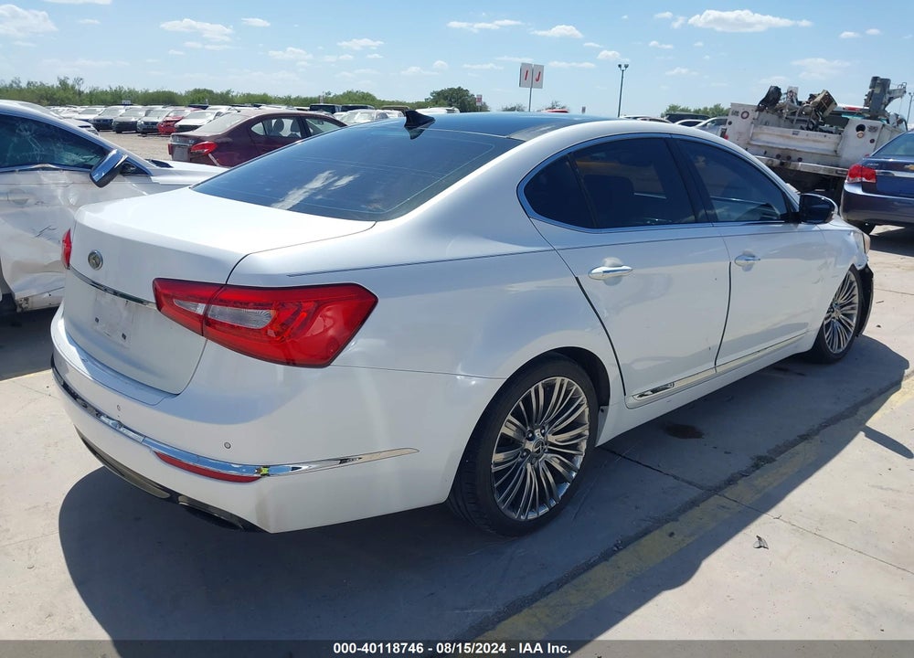 2014 KIA CADENZA LIMITED VIN: KNALN4D71E5152020