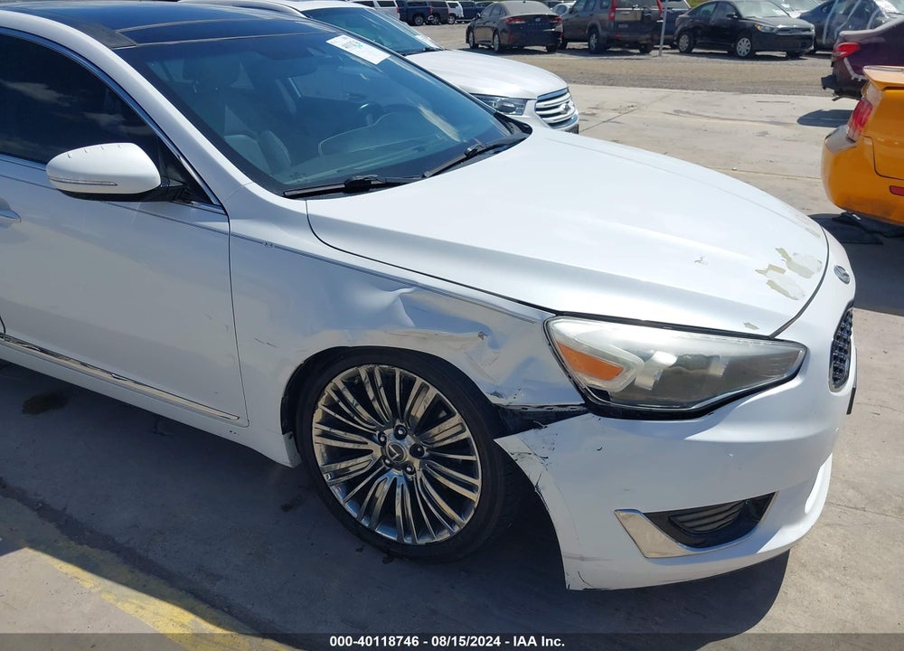 2014 KIA CADENZA LIMITED VIN: KNALN4D71E5152020