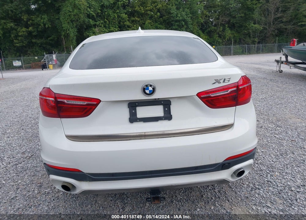 2016 BMW X6 XDRIVE35I VIN: 5UXKU2C59G0N81717