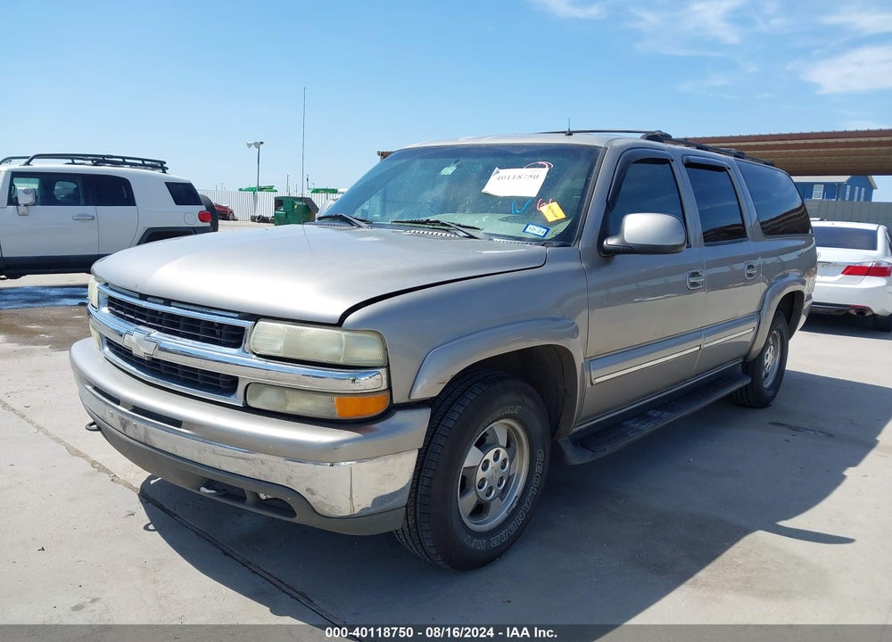 2002 CHEVROLET SUBURBAN 1500 LT VIN: 1GNEC16Z52J235944