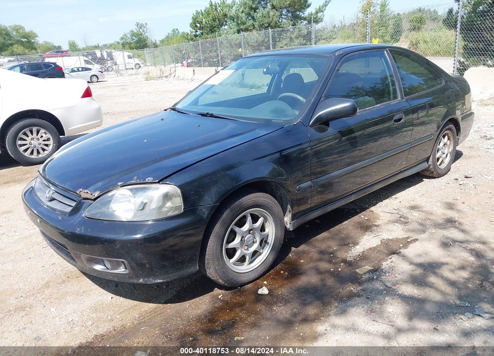 2000 HONDA CIVIC HX VIN: 1HGEJ7120YL115558