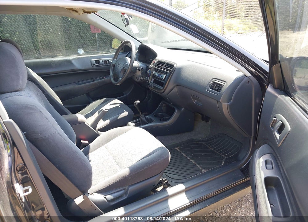 2000 HONDA CIVIC HX VIN: 1HGEJ7120YL115558