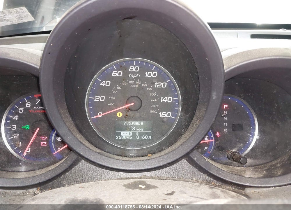 2007 ACURA RDX VIN: 5J8TB185X7A019237