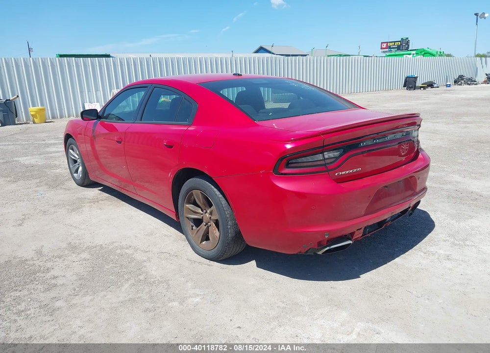 2015 DODGE CHARGER SE VIN: 2C3CDXBGXFH844480