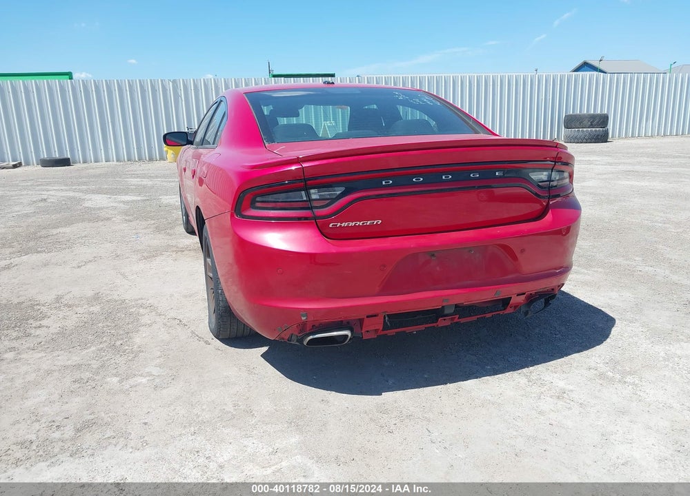 2015 DODGE CHARGER SE VIN: 2C3CDXBGXFH844480