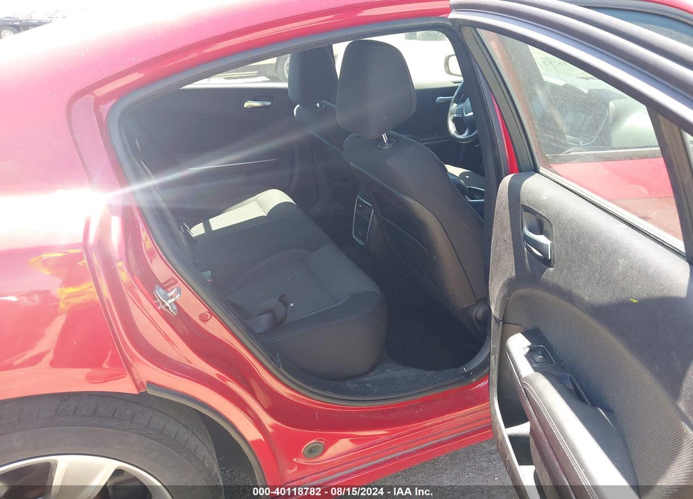 2015 DODGE CHARGER SE VIN: 2C3CDXBGXFH844480