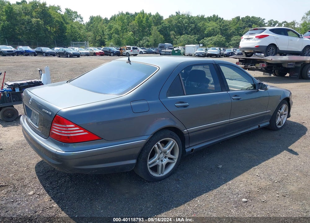 2006 MERCEDES-BENZ S 430 VIN: WDBNG70J36A484380