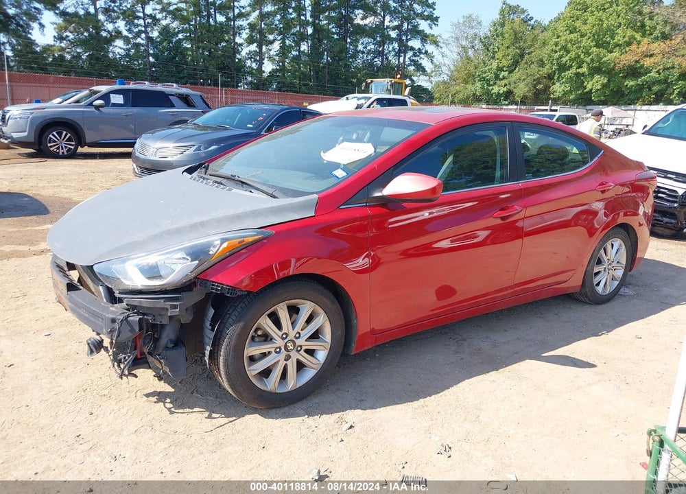 2015 HYUNDAI ELANTRA SE VIN: KMHDH4AE7FU392967