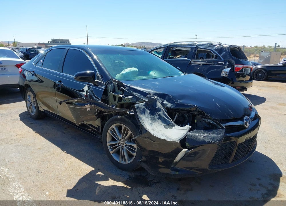 2015 TOYOTA CAMRY SE VIN: 4T1BF1FK3FU061815