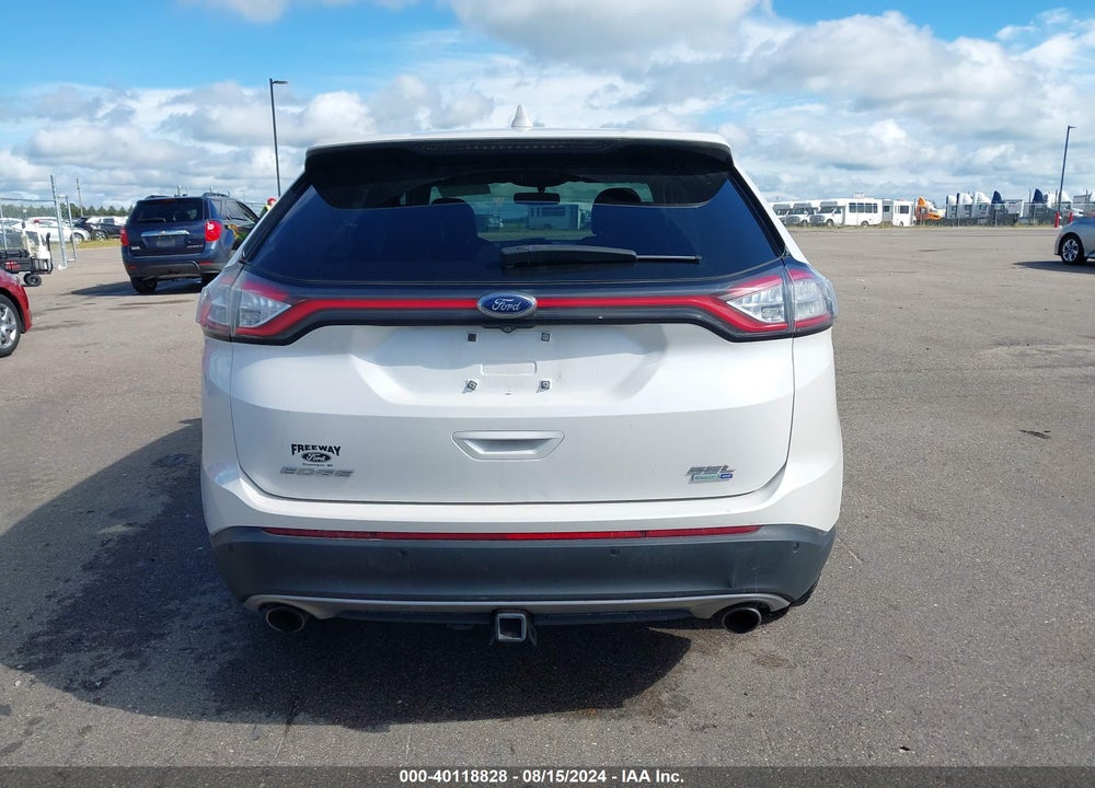 2016 FORD EDGE SEL VIN: 2FMPK4J98GBC42777