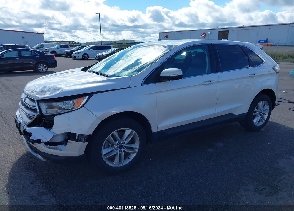 2016 FORD EDGE SEL VIN: 2FMPK4J98GBC42777