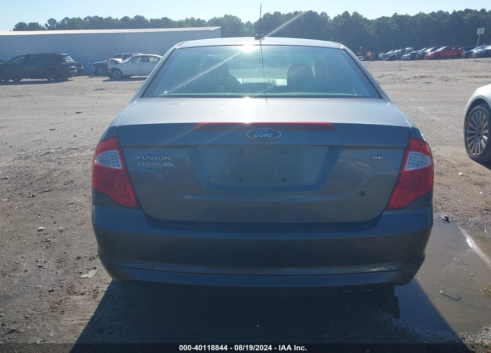 2010 FORD FUSION SE VIN: 3FAHP0HA3AR322991