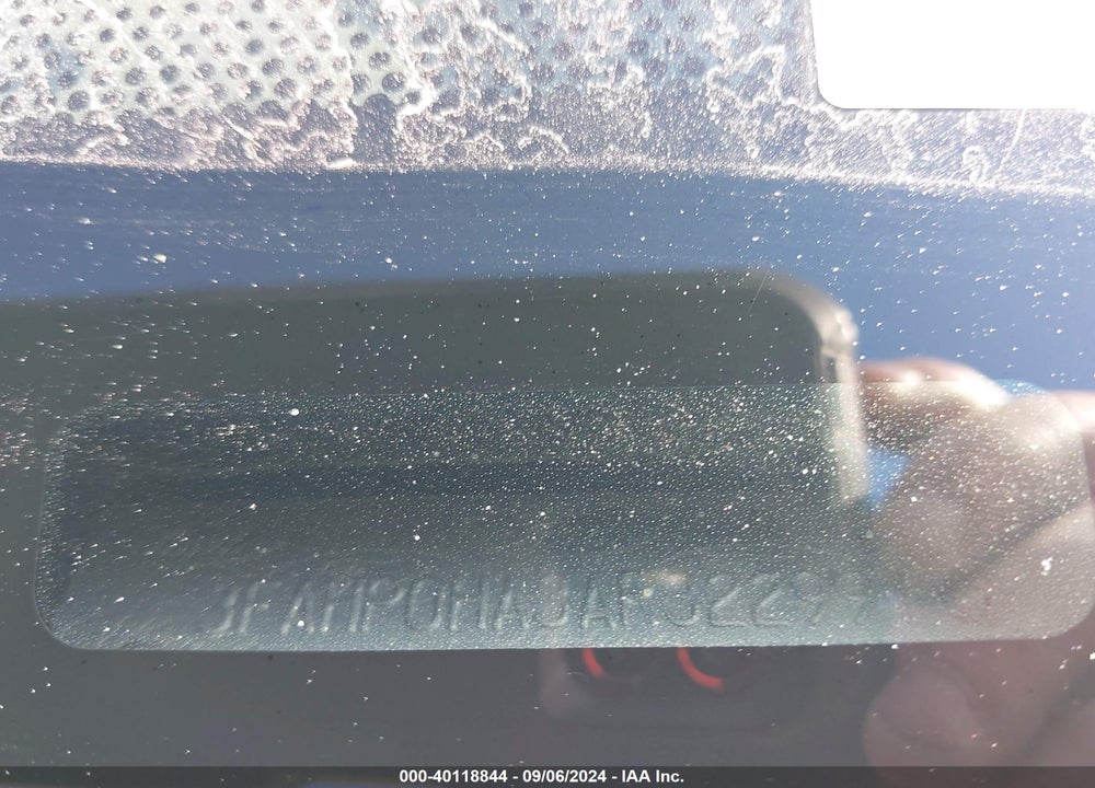 2010 FORD FUSION SE VIN: 3FAHP0HA3AR322991
