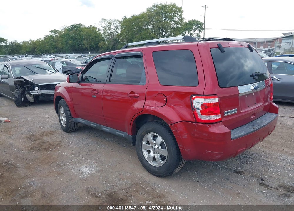2011 FORD ESCAPE LIMITED VIN: 1FMCU0E78BKA06297