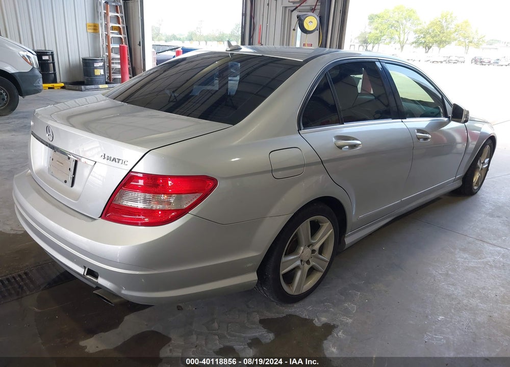 2010 MERCEDES-BENZ C 300 LUXURY 4MATIC/SPORT 4MATIC VIN: WDDGF8BB0AR121530