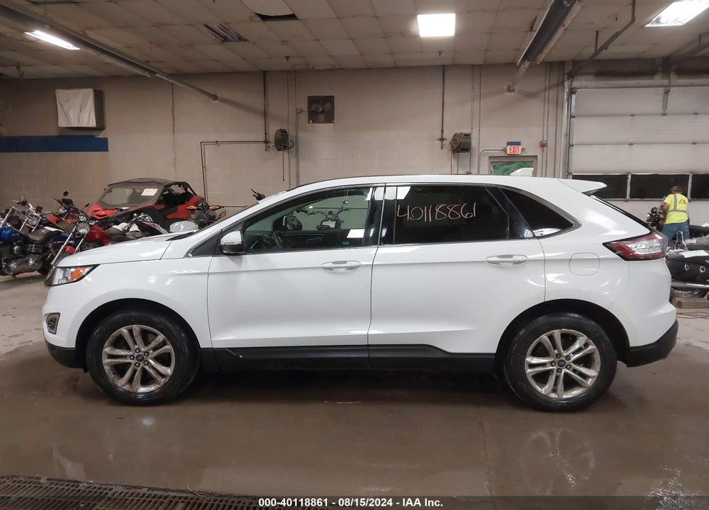 2015 FORD EDGE SEL VIN: 2FMTK4J91FBC01176