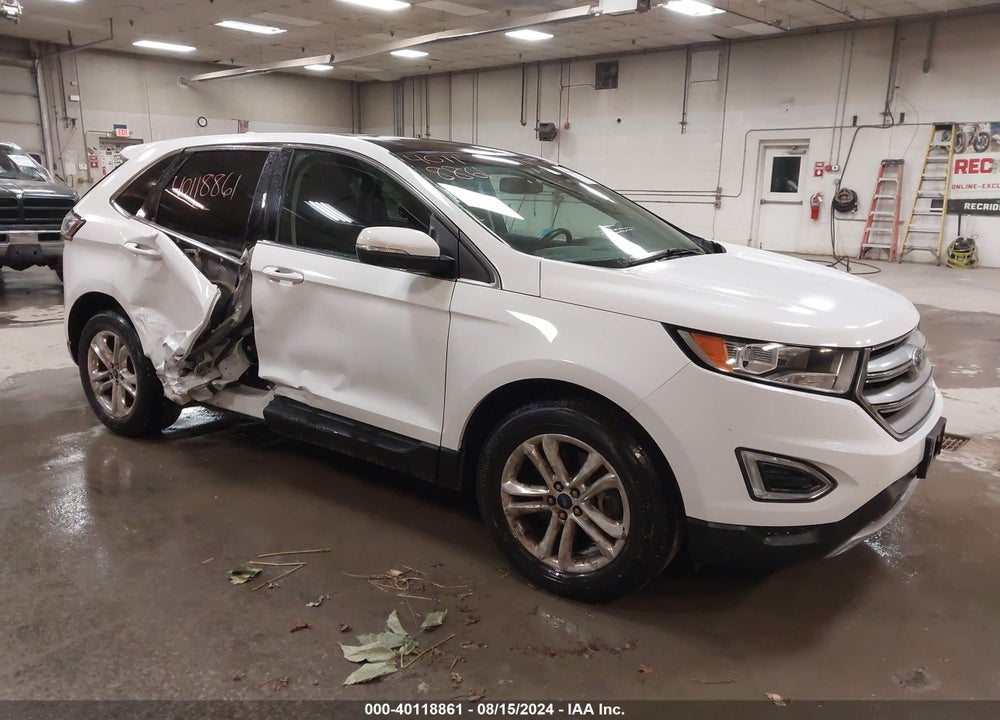 2015 FORD EDGE SEL VIN: 2FMTK4J91FBC01176