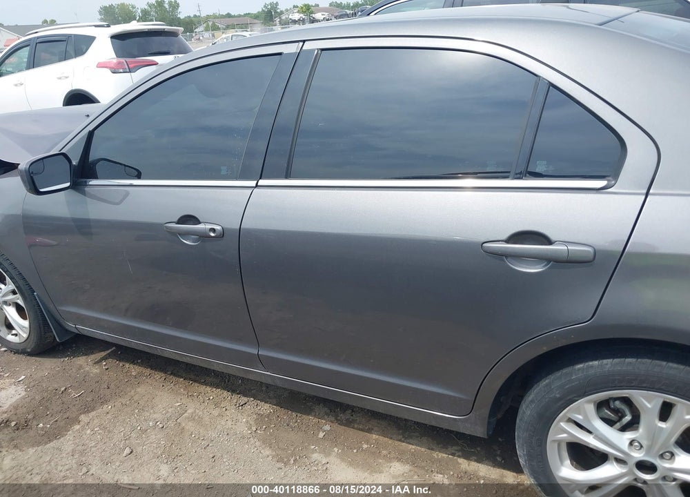 2012 FORD FUSION VIN: 3FAHP0HA5CR376327