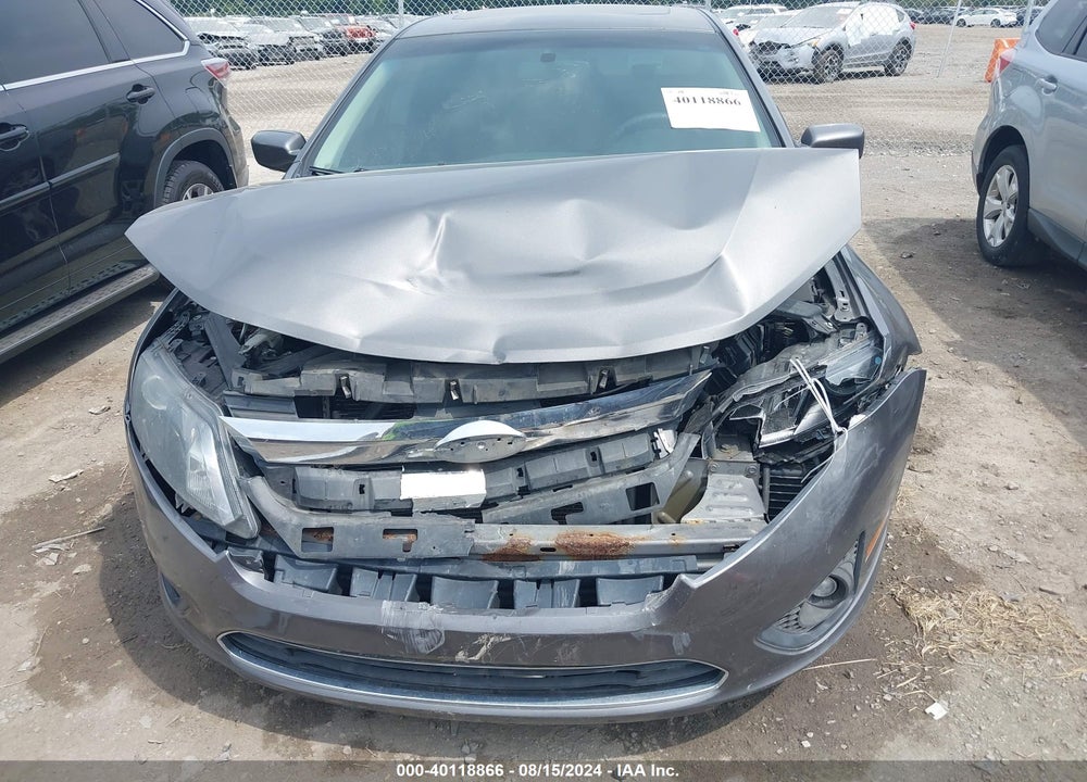 2012 FORD FUSION VIN: 3FAHP0HA5CR376327