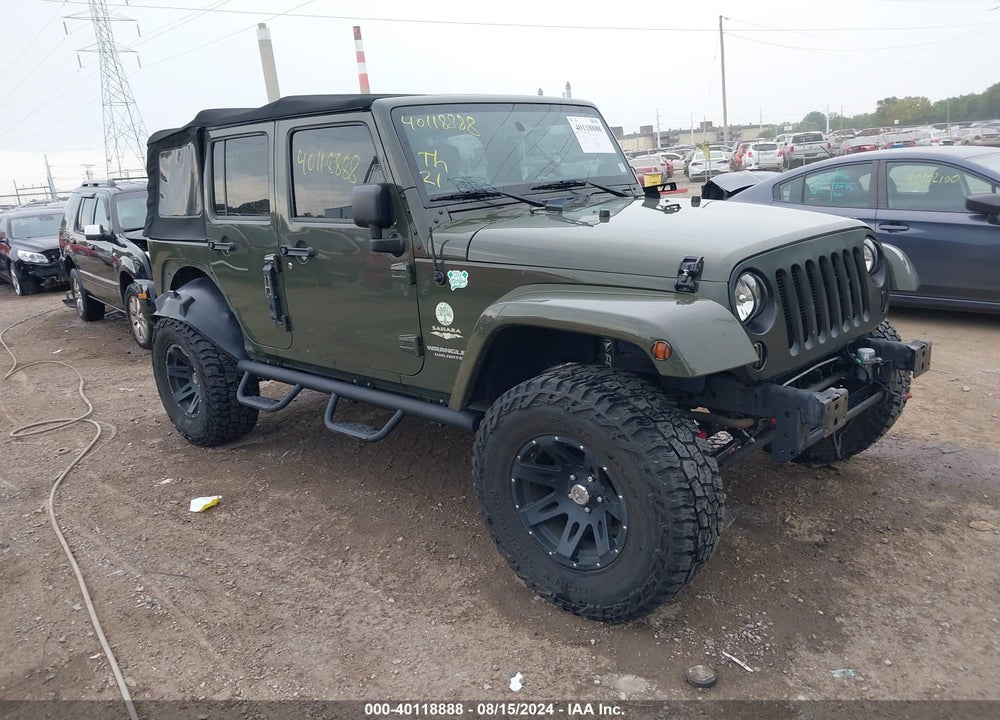 2015 JEEP WRANGLER UNLIMITED SAHARA VIN: 1C4HJWEG7FL632591