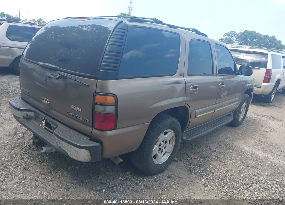 2004 CHEVROLET TAHOE LT VIN: 1GNEC13Z04R174334