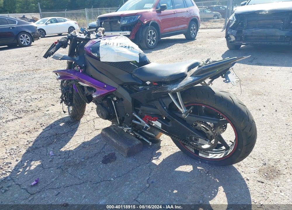 2006 YAMAHA YZFR6 L VIN: JYARJ12E46A002254