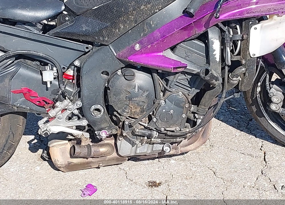 2006 YAMAHA YZFR6 L VIN: JYARJ12E46A002254