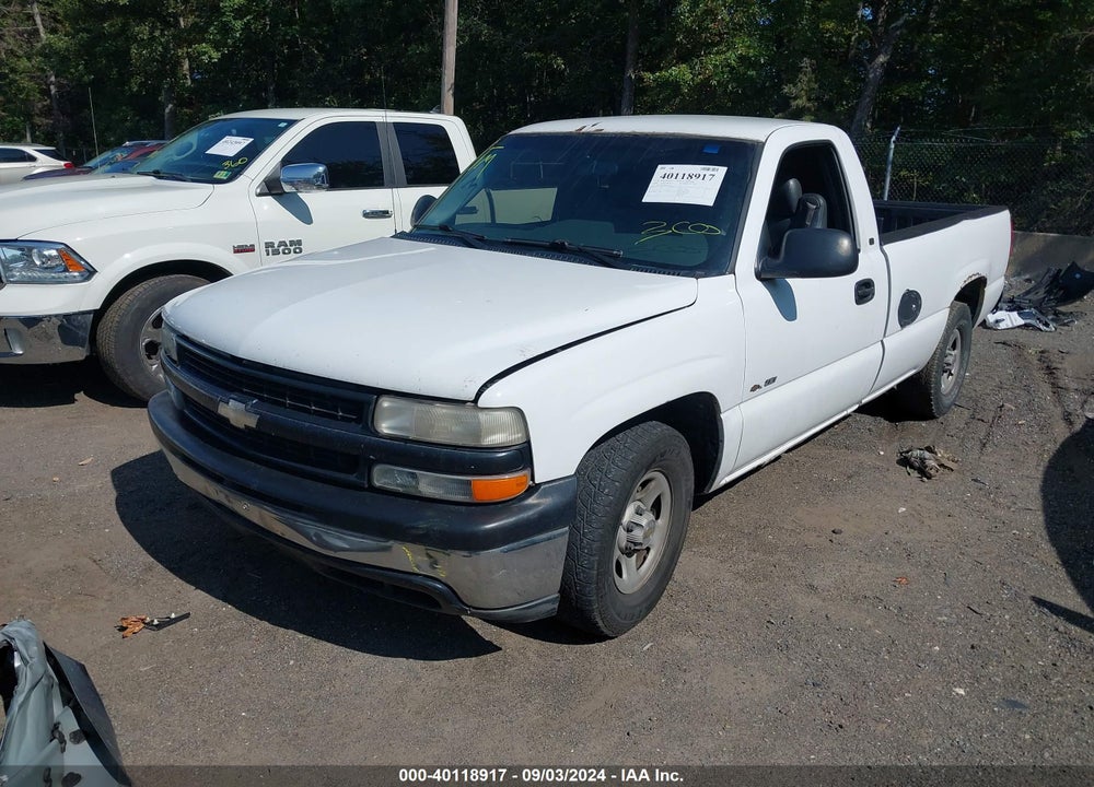 2002 CHEVROLET SILVERADO 1500 COMMERCIAL VIN: 1GCEC14W82Z289404