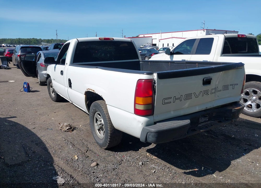 2002 CHEVROLET SILVERADO 1500 COMMERCIAL VIN: 1GCEC14W82Z289404