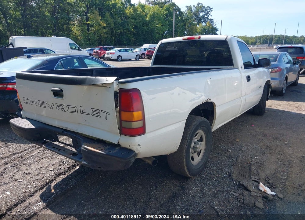 2002 CHEVROLET SILVERADO 1500 COMMERCIAL VIN: 1GCEC14W82Z289404