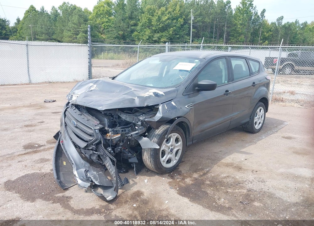 2017 FORD ESCAPE S VIN: 1FMCU0F72HUA88412