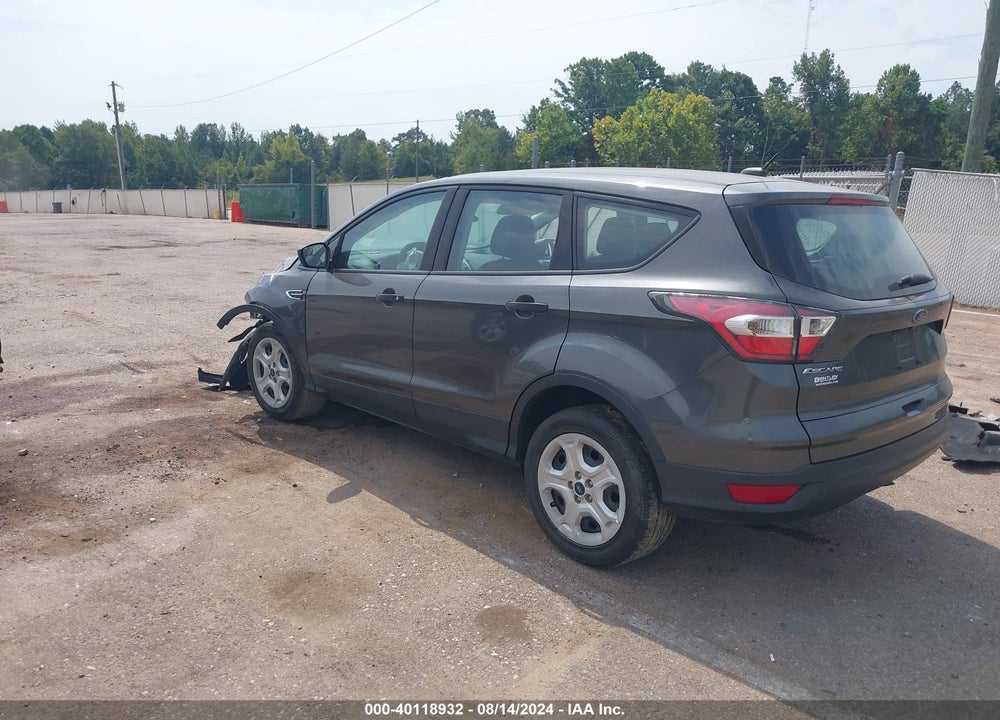 2017 FORD ESCAPE S VIN: 1FMCU0F72HUA88412