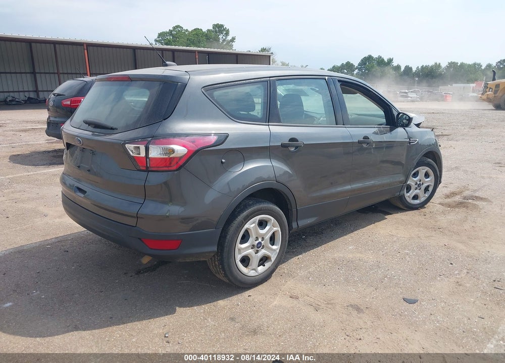 2017 FORD ESCAPE S VIN: 1FMCU0F72HUA88412