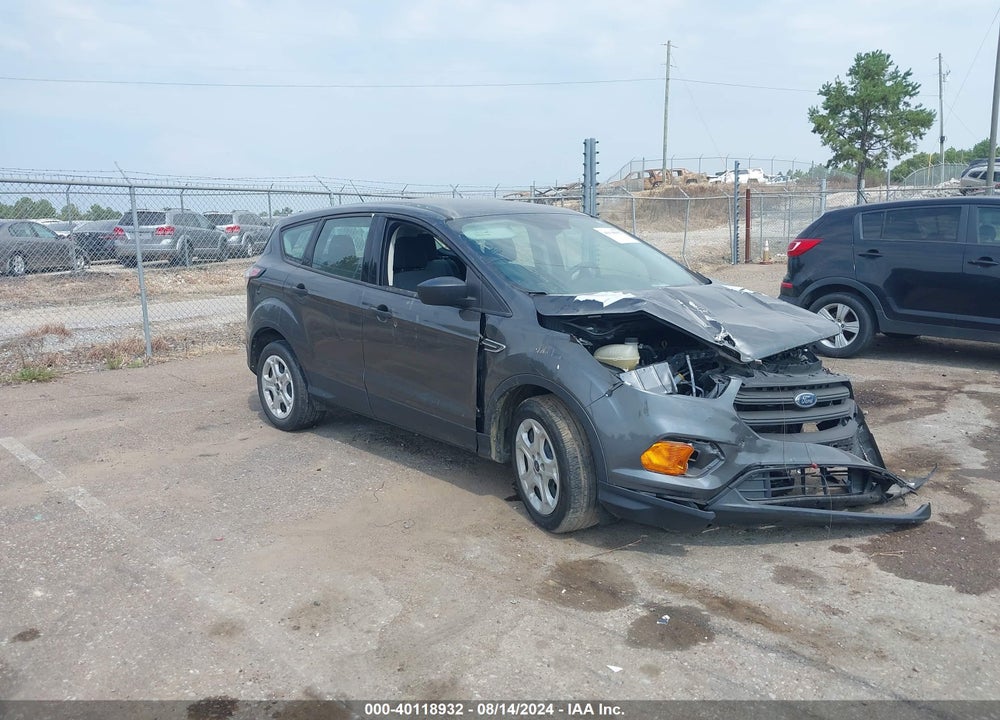 2017 FORD ESCAPE S VIN: 1FMCU0F72HUA88412