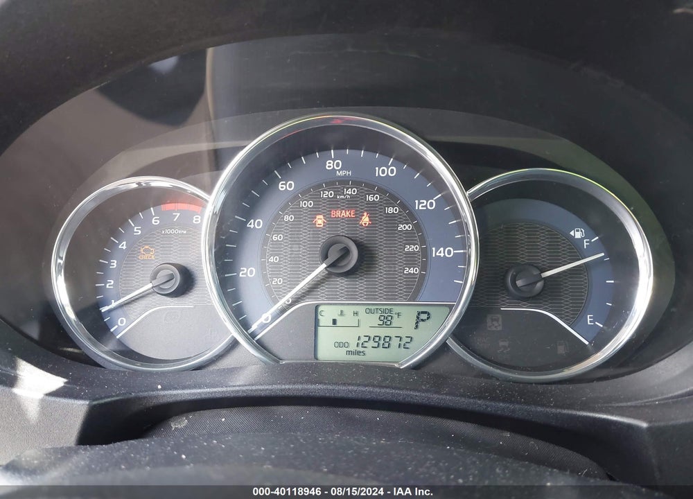 2014 TOYOTA COROLLA LE VIN: 2T1BURHE2EC176613