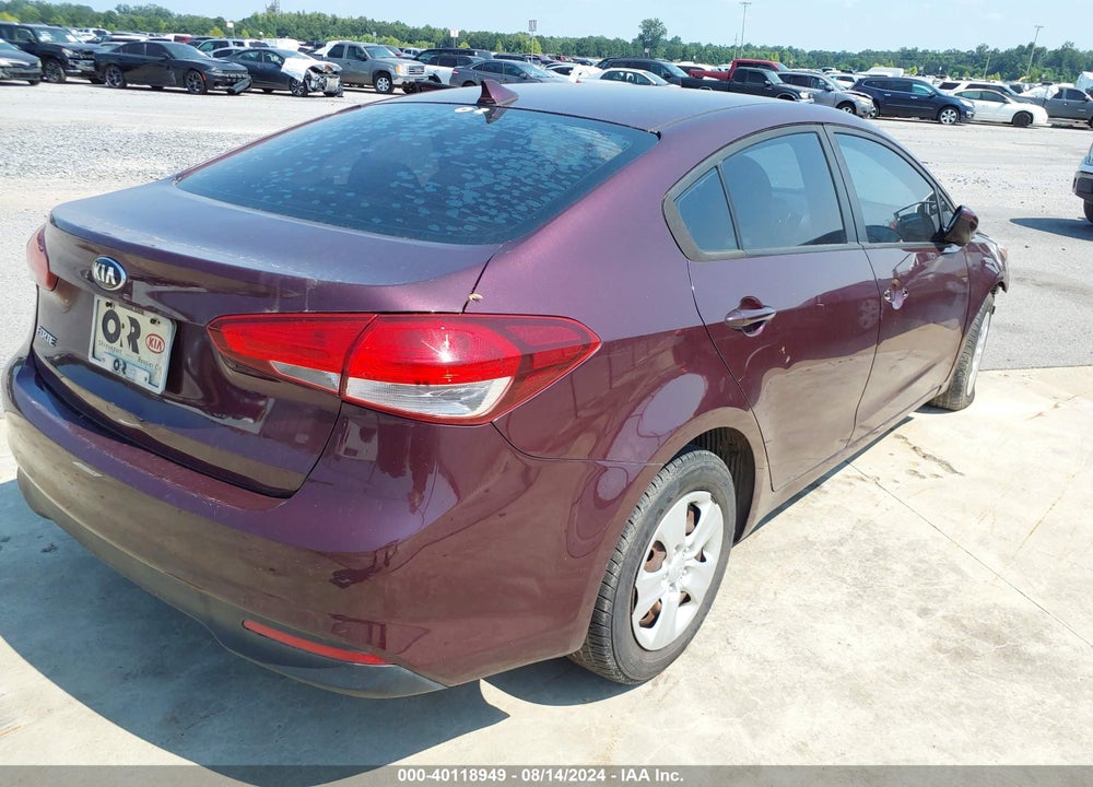 2017 KIA FORTE LX VIN: 3KPFK4A70HE016502