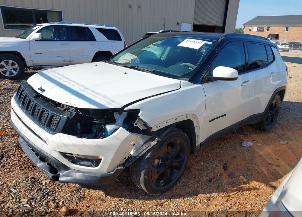 2021 JEEP COMPASS ALTITUDE FWD VIN: 3C4NJCBB7MT517971
